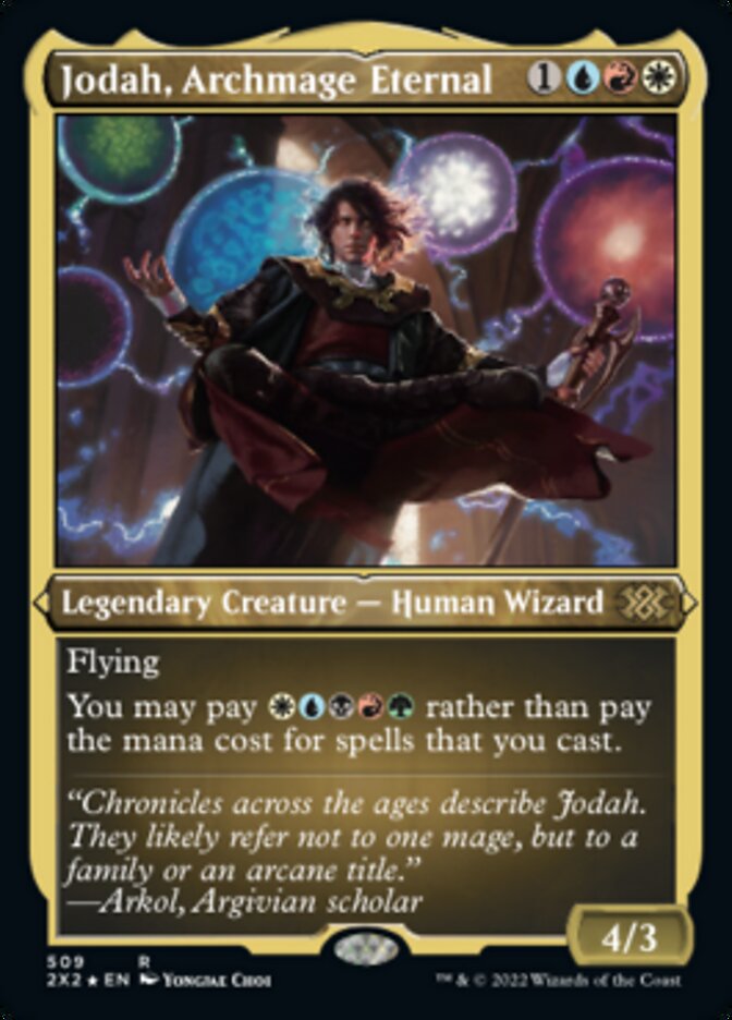 Jodah, Archmage Eternal (Foil Etched) [Double Masters 2022]