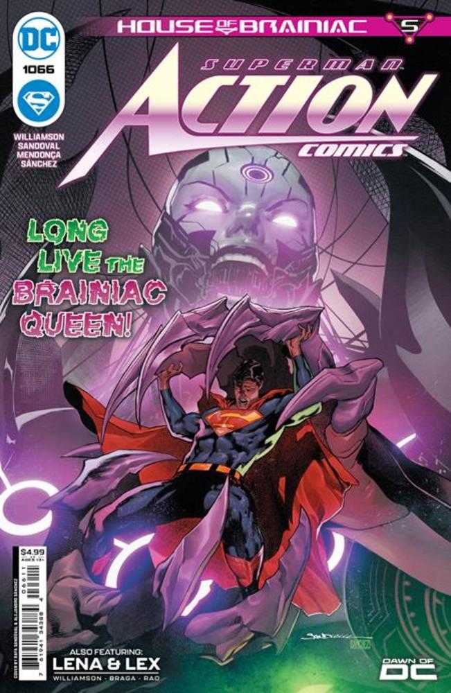 Action Comics #1066 Cover A Rafa Sandoval (House Of Brainiac)