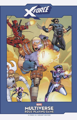 X-Force #2 Ruairi Coleman Marvel Multiverse Role Playing Game Variant