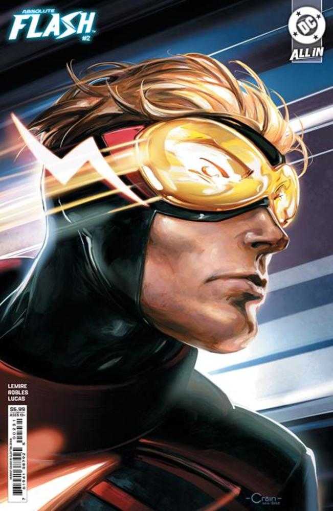 Absolute Flash #2 Cover D Clayton Crain Card Stock Variant