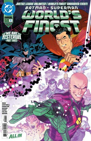 Batman Superman Worlds Finest 2025 Annual #1 (One Shot) Cover A Dan Mora Connecting (We Are Yesterday)