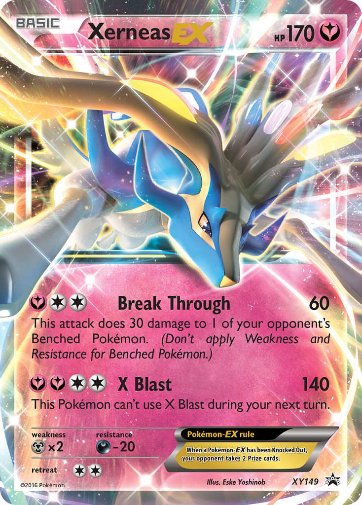 Xerneas EX (XY149) [XY: Black Star Promos]