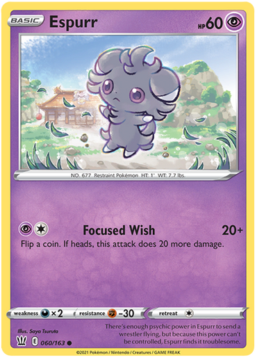 Espurr (060/163) [Sword & Shield: Battle Styles]