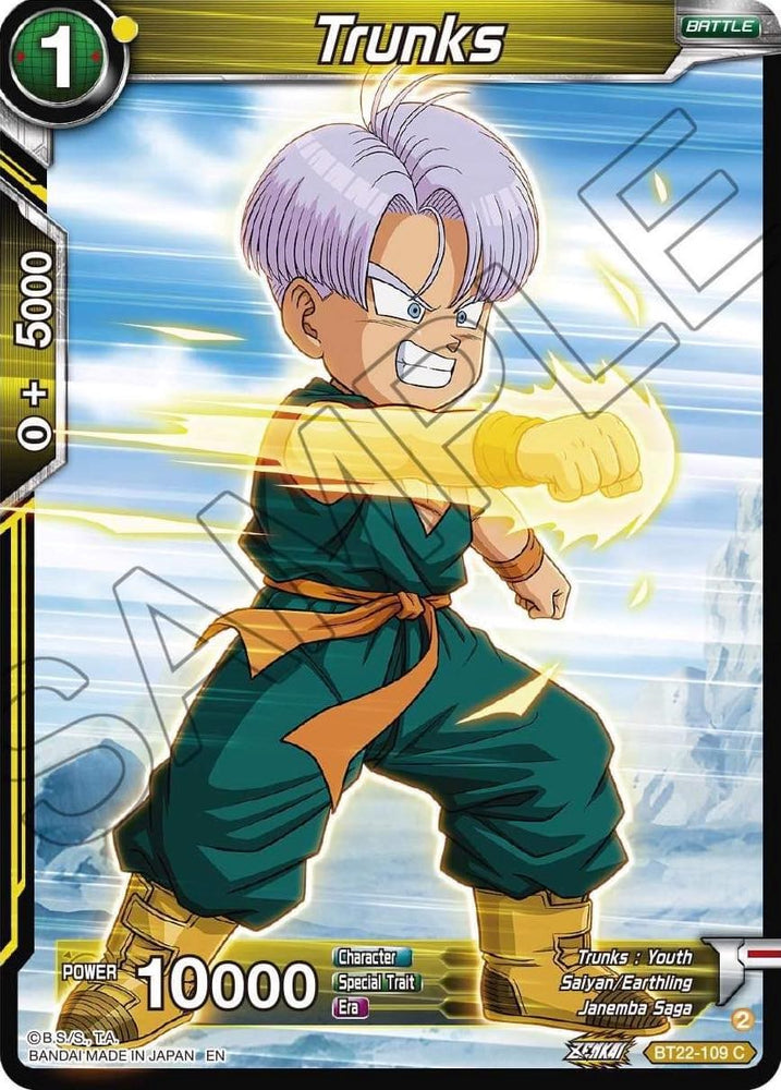 Trunks (BT22-109) [Critical Blow]