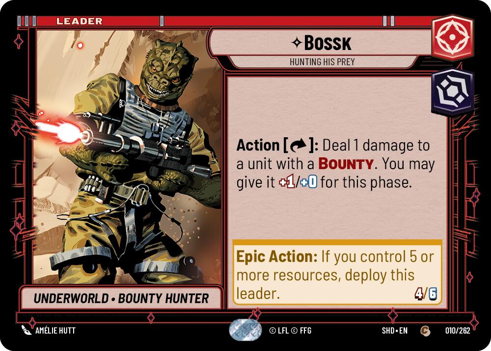 Bossk — Hunting His Prey (010/262) (010/262) [Shadows of the Galaxy]
