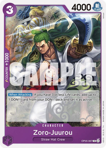 Zoro-Juurou [Starter Deck: PURPLE Monkey.D.Luffy]