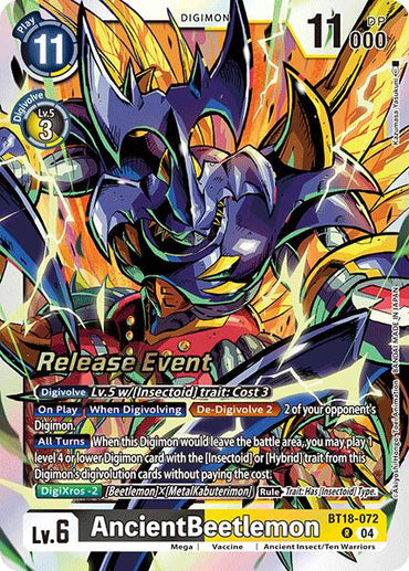 AncientBeetlemon [BT18-072] [Release Special Booster Ver.2.0 Promos]