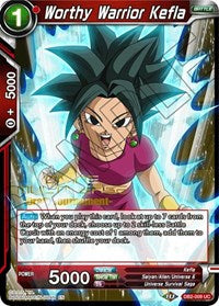 Worthy Warrior Kefla (Divine Multiverse Draft Tournament) (DB2-009) [Tournament Promotion Cards]