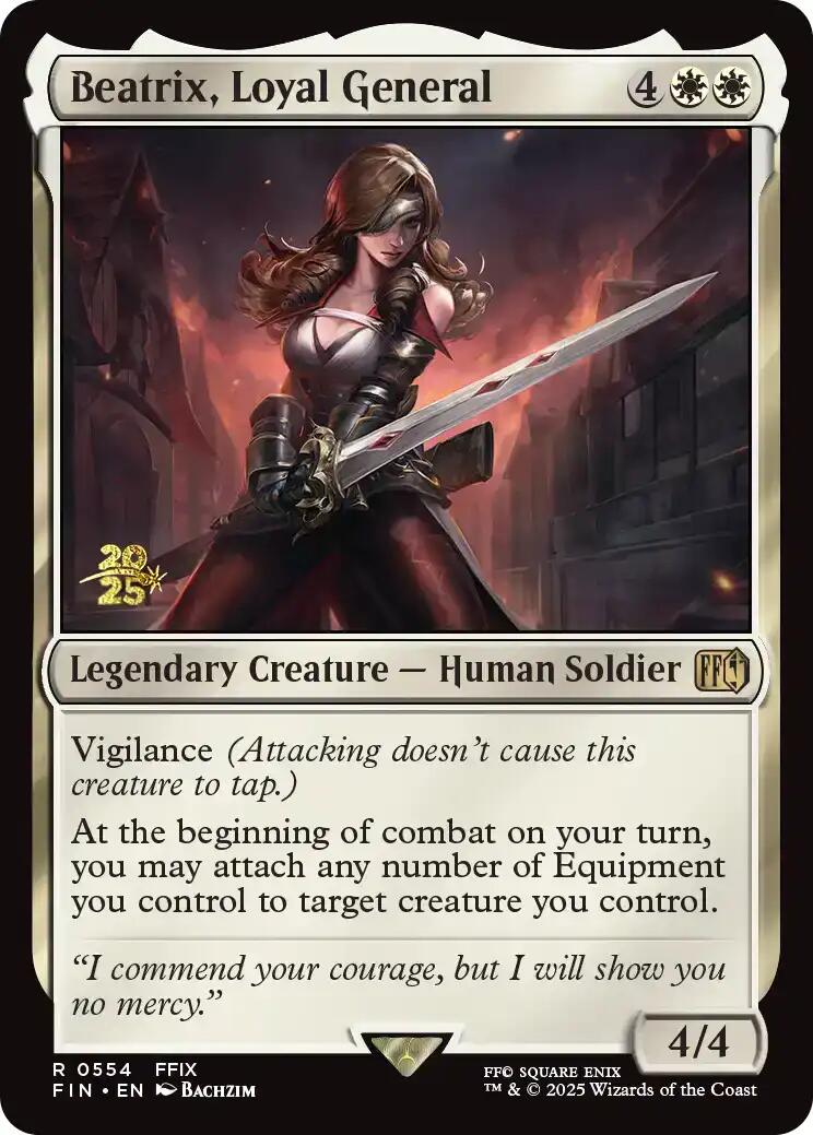 Beatrix, Loyal General [FINAL FANTASY Prerelease Promo]