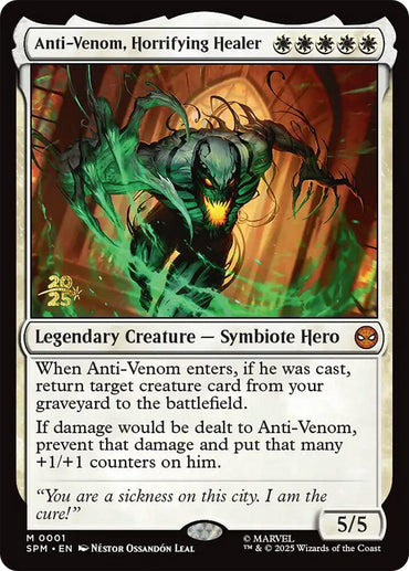 Anti-Venom, Horrifying Healer [Marvel's Spider-Man Prerelease Promos]