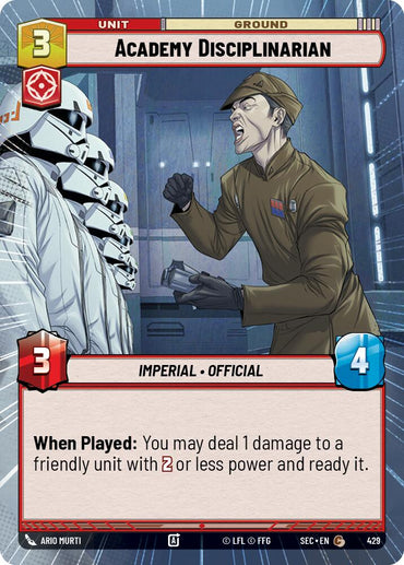 Academy Disciplinarian (429) (Hyperspace) (429) [Secrets of Power]