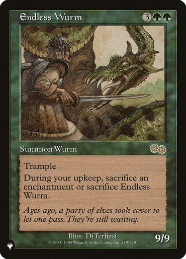 Endless Wurm [The List]