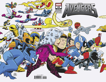 Avengers #25 Chris Giarrusso Marvel Universe Connect Variant B