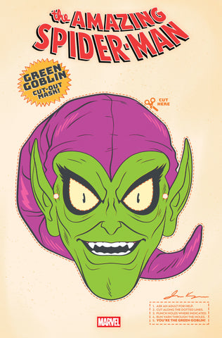 Amazing Spider Man #12 Retro Halloween Mask Variant