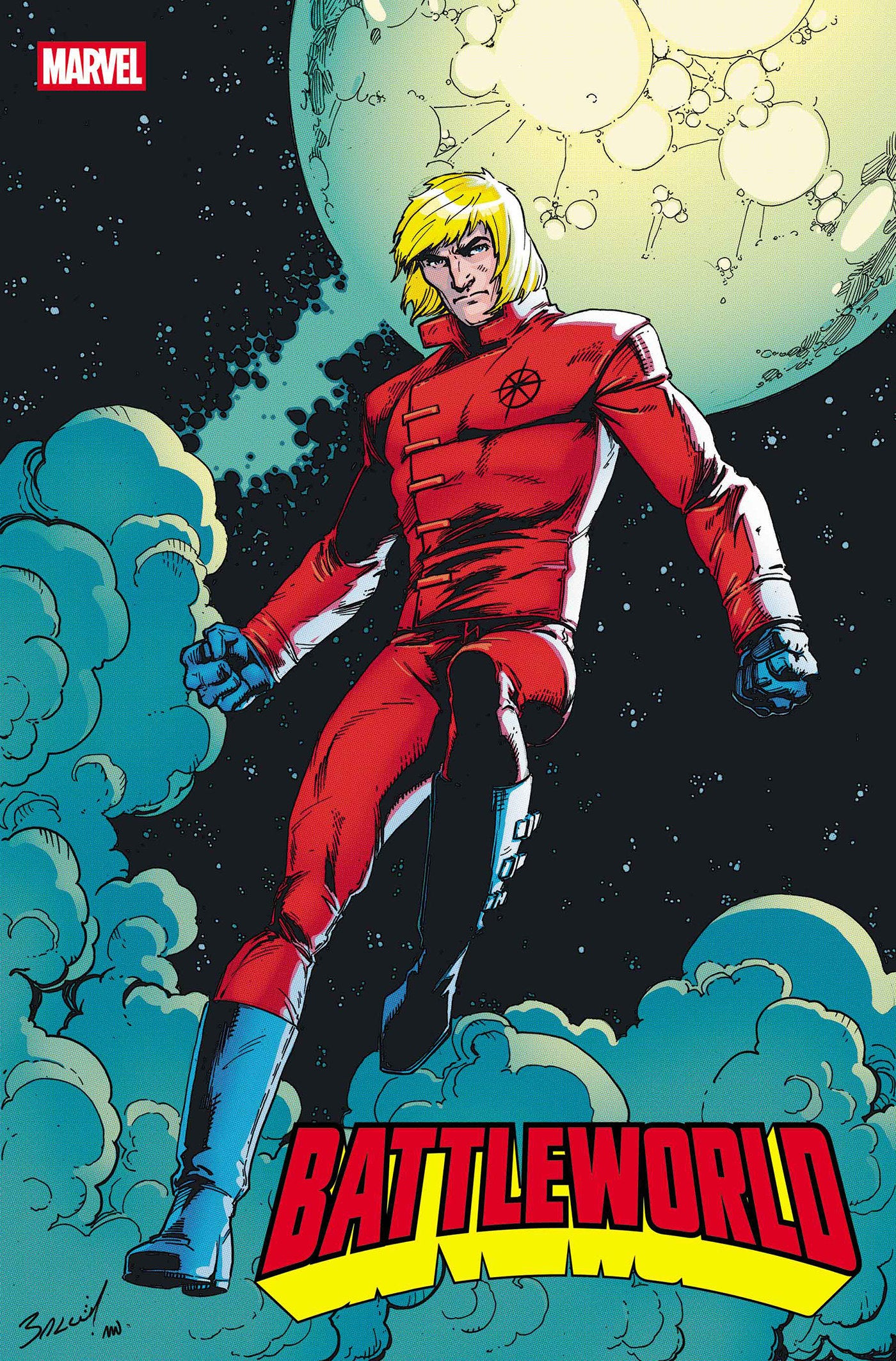 Battleworld #1 Mark Bagley Star Brand Variant