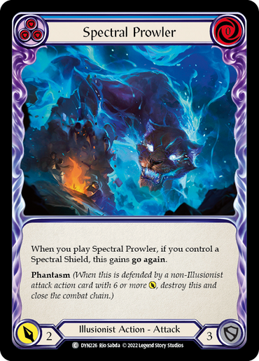 Spectral Prowler (Blue) [DYN226] (Dynasty)