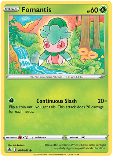 Fomantis (014/163) [Sword & Shield: Battle Styles]