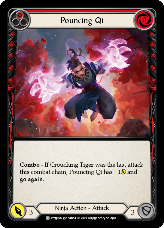 Pouncing Qi (Red) [DYN056] (Dynasty)