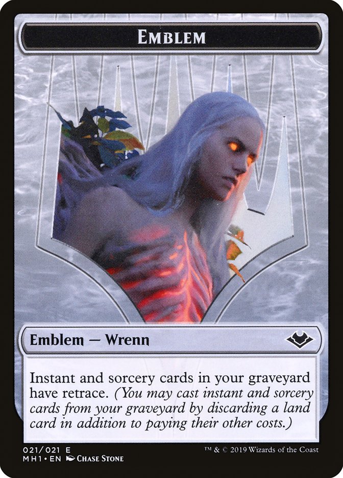 Wrenn and Six Emblem [Modern Horizons Tokens]