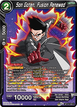 Son Goten, Fusion Renewed (Common) (BT13-128) [Supreme Rivalry]