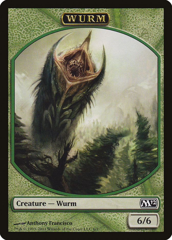 Wurm Token [Magic 2012 Tokens]