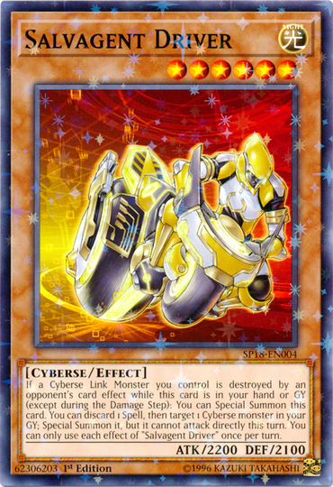 Salvagent Driver [SP18-EN004] Starfoil Rare