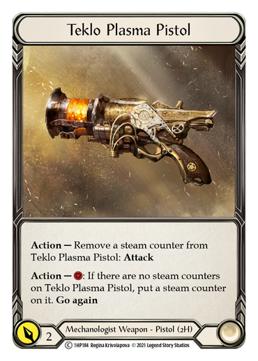 Teklo Plasma Pistol [1HP184] (History Pack 1)