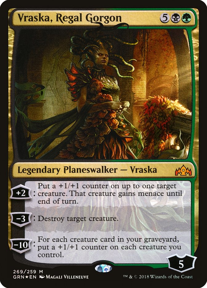 Vraska, Regal Gorgon [Guilds of Ravnica]