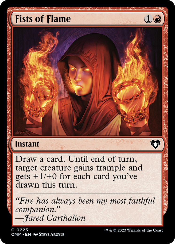 Fist of Flame [Commander Masters]