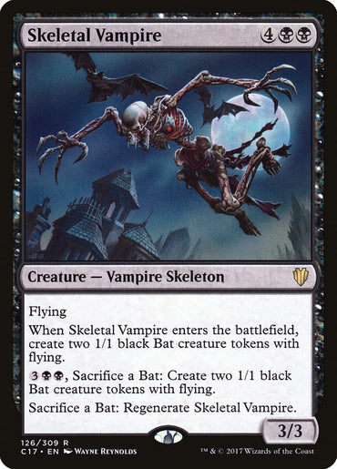 Skeletal Vampire [Commander 2017]