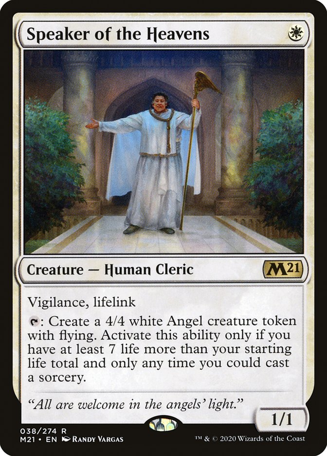 Speaker of the Heavens [Core Set 2021]