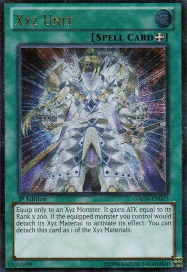 Xyz Unit [GAOV-EN062] Ultimate Rare