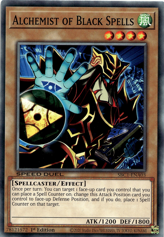 Alchemist of Black Spells [SBC1-ENA03] Common