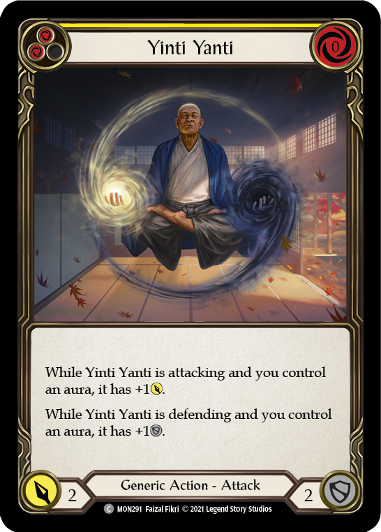 Yinti Yanti (Yellow) [MON291-RF] (Monarch)  1st Edition Rainbow Foil