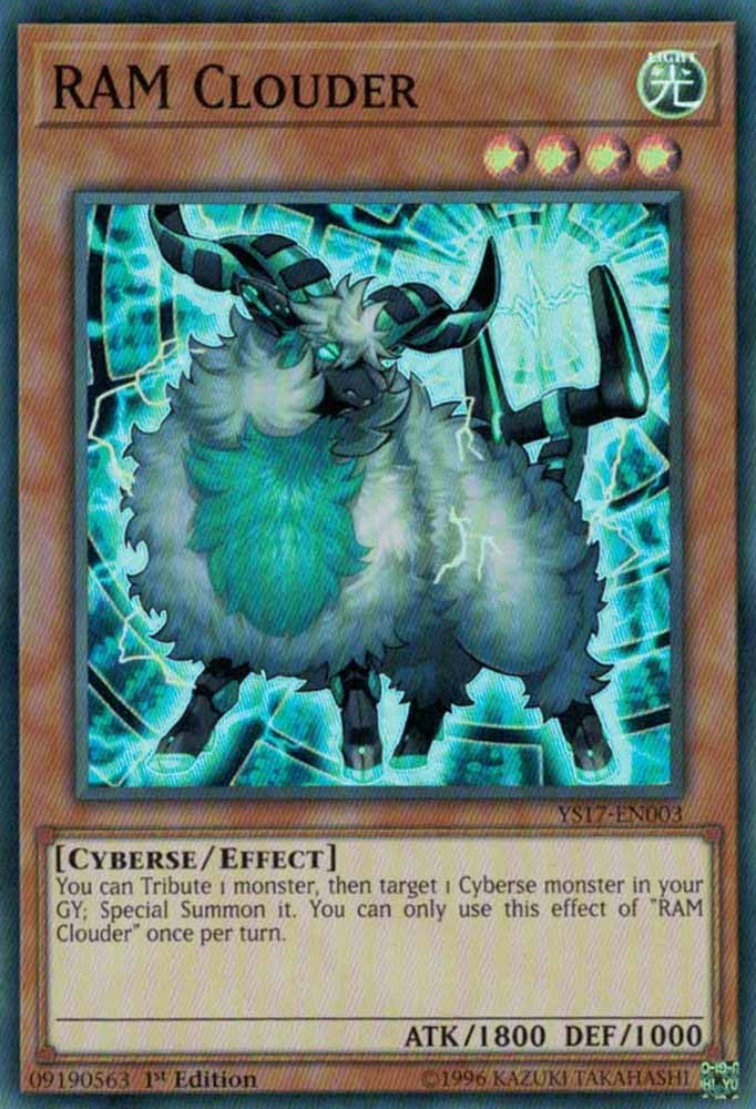 RAM Clouder [YS17-EN003] Super Rare