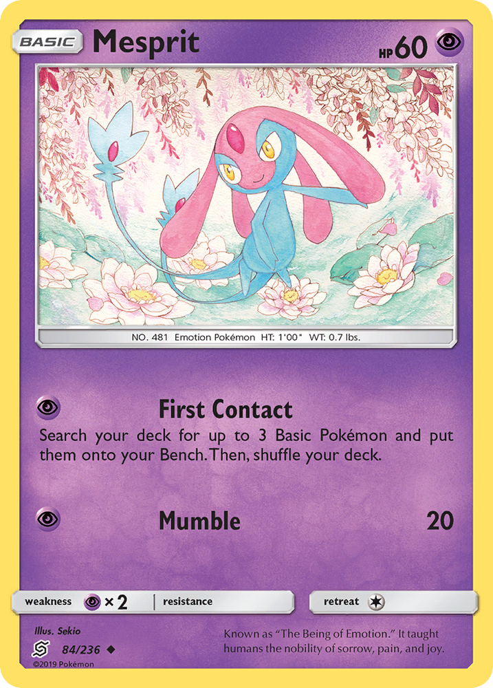 Mesprit (84/236) [Sun & Moon: Unified Minds]