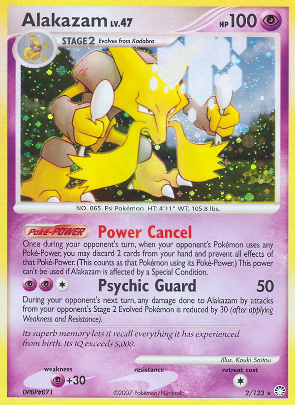 Alakazam (2/123) [Diamond & Pearl: Mysterious Treasures]