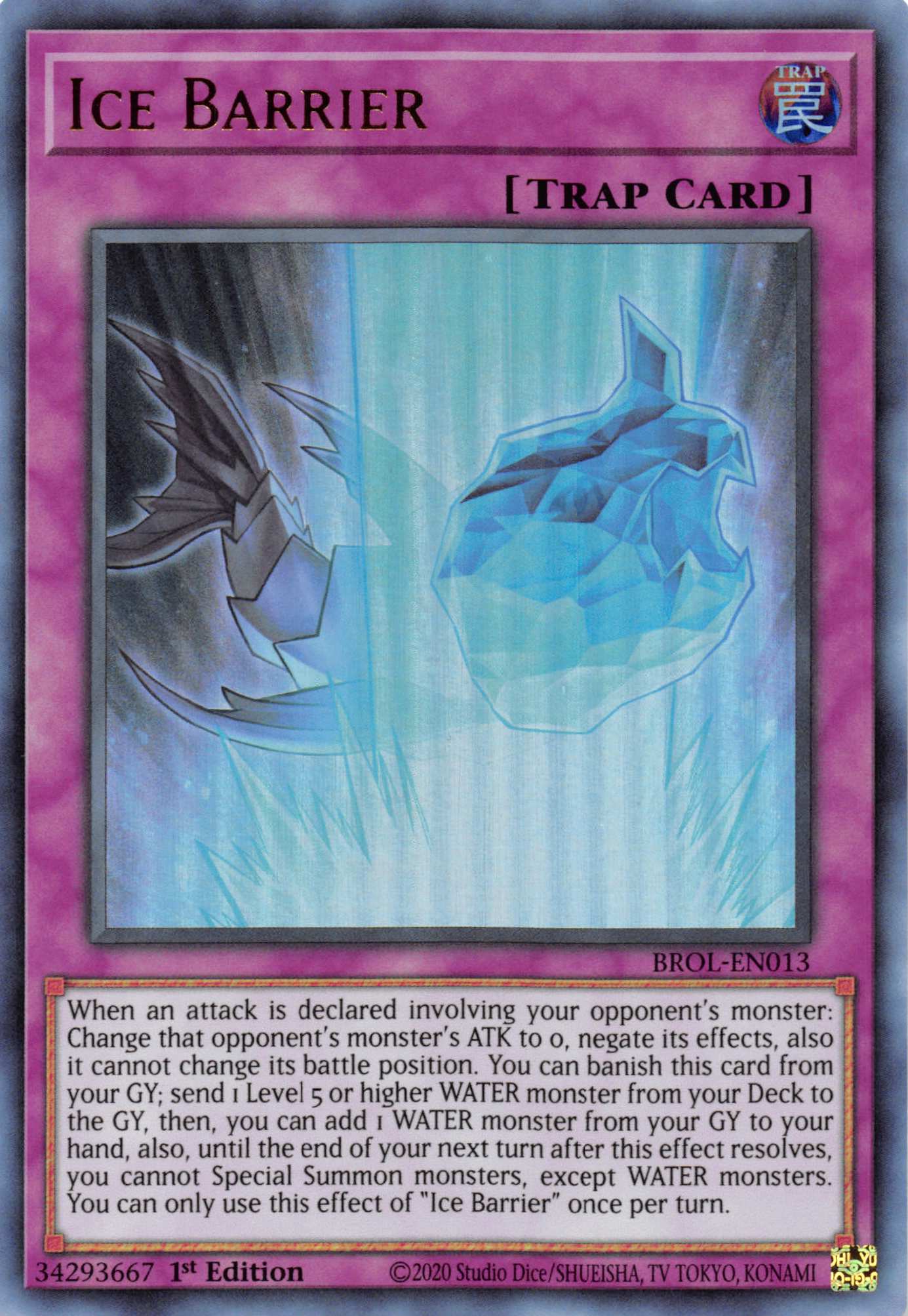 Ice Barrier [BROL-EN013] Ultra Rare