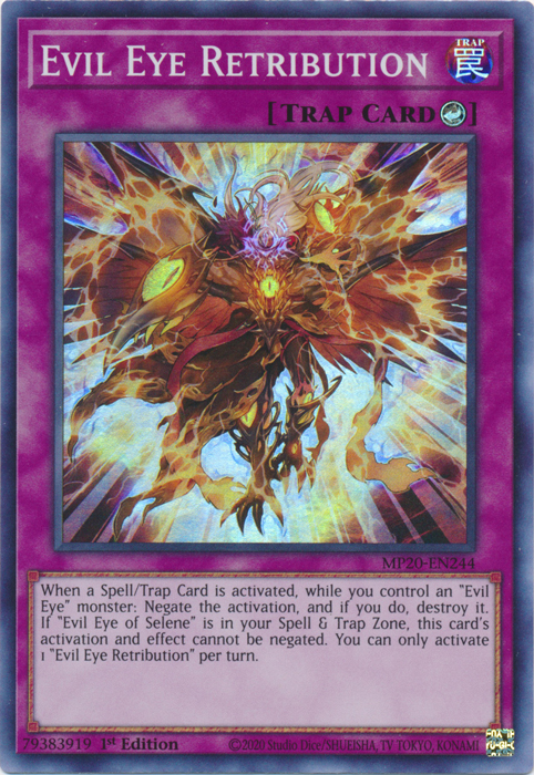 Evil Eye Retribution [MP20-EN244] Super Rare