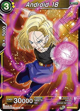 Android 18 (Common) (BT13-110) [Supreme Rivalry]