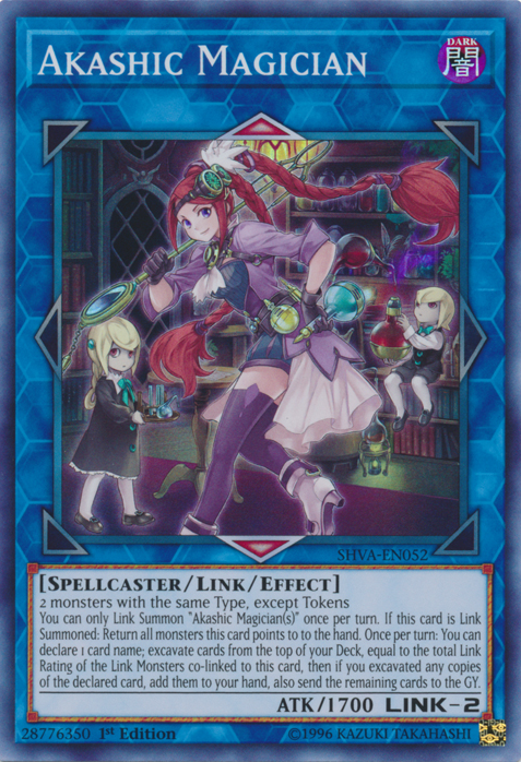 Akashic Magician [SHVA-EN052] Super Rare