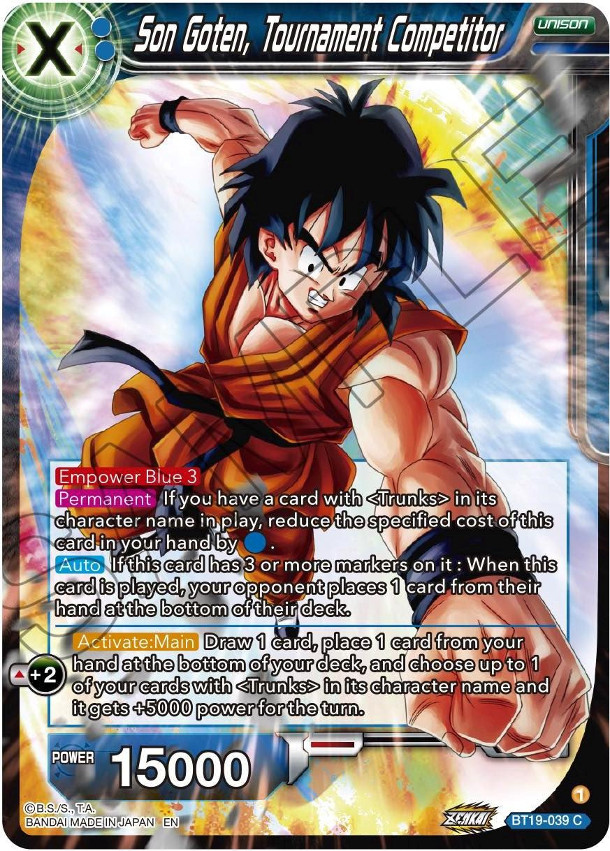 Son Goten, Tournament Competitor (BT19-039) [Fighter's Ambition]