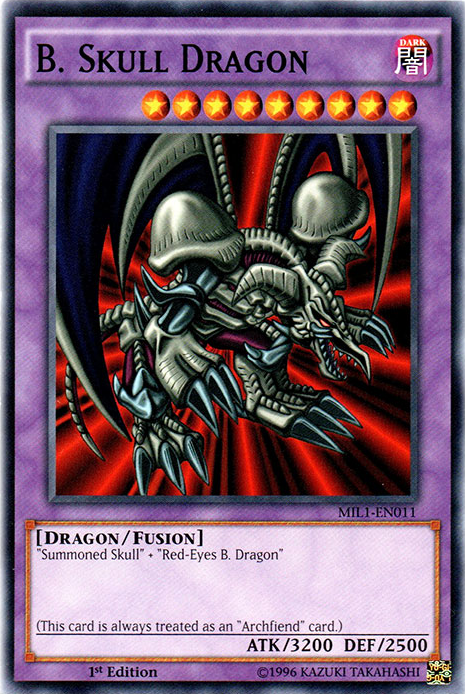 B. Skull Dragon [MIL1-EN011] Common