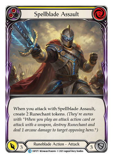 Spellblade Assault (Yellow) [1HP271] (History Pack 1)