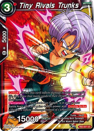 Tiny Rivals Trunks (TB2-007) [World Martial Arts Tournament]