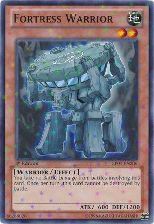 Fortress Warrior [BP01-EN206] Starfoil Rare