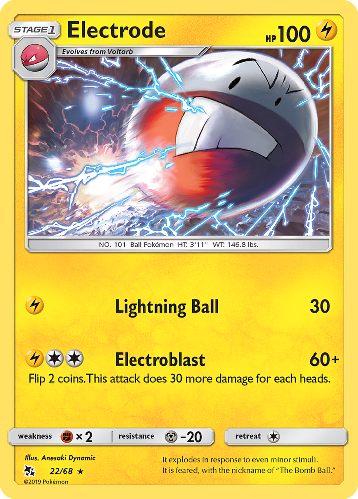 Electrode (22/68) [Sun & Moon: Hidden Fates]