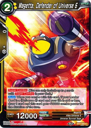 Magetta, Defender of Universe 6 (BT7-089) [Assault of the Saiyans]