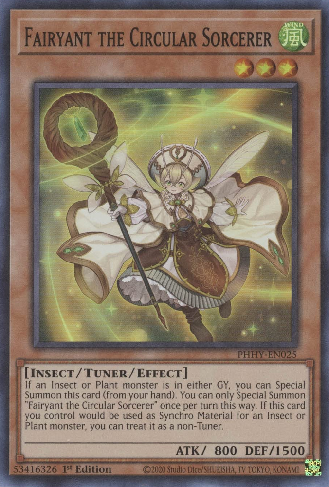 Fairyant the Circular Sorcerer [PHHY-EN025] Super Rare