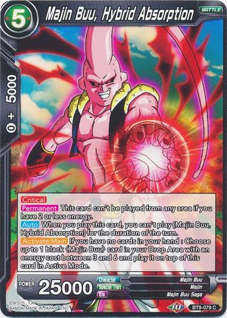 Majin Buu, Hybrid Absorption (BT9-079) [Universal Onslaught]